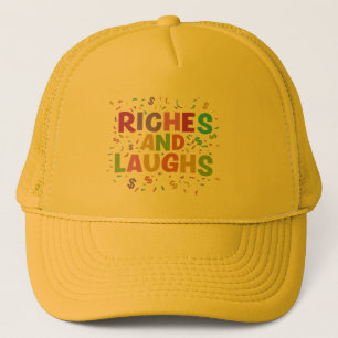 Boné Ricos e Raios - Design do Chapéu do Caminhoneiro