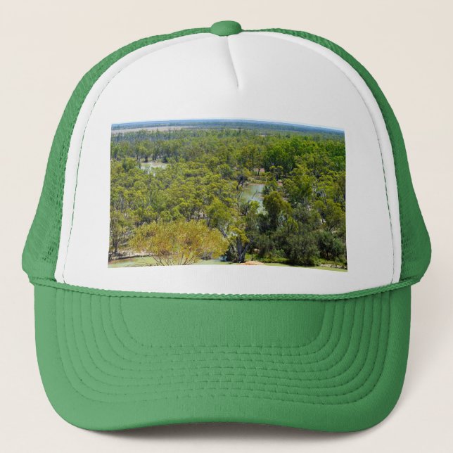 Boné Rio Murray Austrália High Views, Trucker Hat  (Frente)
