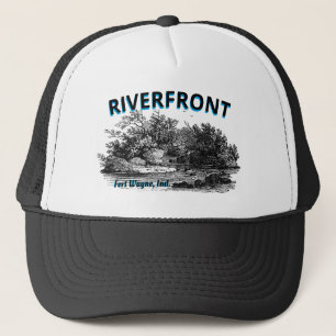 Boné Riverfront Fort Wayne, Indiana Trucker Hat