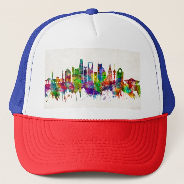 Boné Riyadh Arábia Saudita Skyline (Frente)