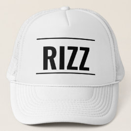 Boné RIZZ Leather Patch Hat — Minimal Logo Cap