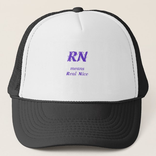 Boné RN em roxo (Frente)