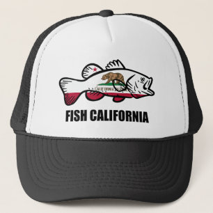 Boné Roba de Peixe Bass da Califórnia