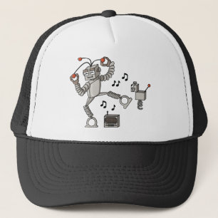 Boné Robô da dança