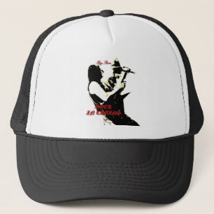 BONÉ ROCHA DE PEDRA DE ROY NO CHAPÉU DO LOGOTIPO DAS