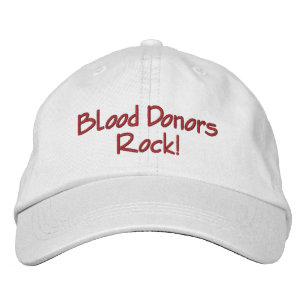 Boné Rocha dos Doadores de Sangue!