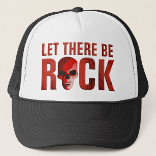 Boné rock there let skull conversa