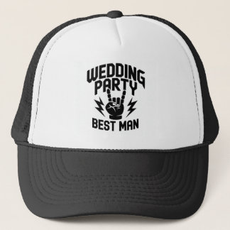 Boné Rocker Best Man Hat