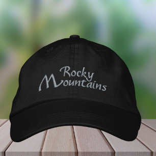 Boné Rocky Mountain colorado Embroiderou Hat