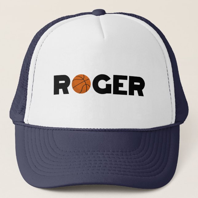 Boné Roger Basball Trucker Hat (Frente)