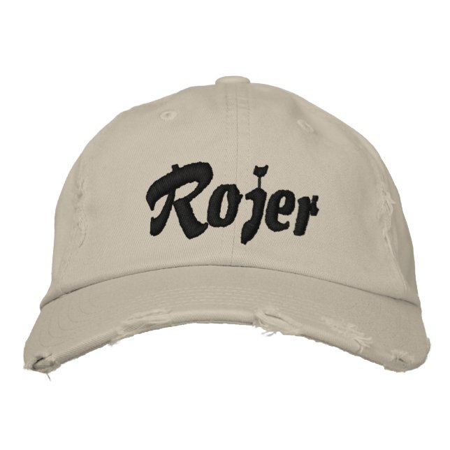 Boné Rojer Hats (Frente)