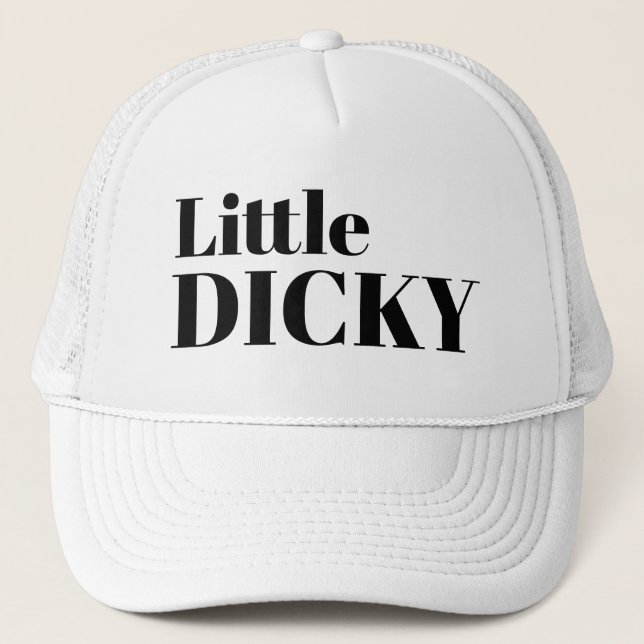Boné Romance de Novidade de Beisebol LITTLE DICKY (Frente)