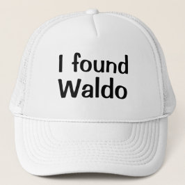 Boné Romance de Novidade Divertida Eu ENCONTREI WALDO