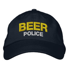 Boné Romance Original Homens Golfe BEER POLICE