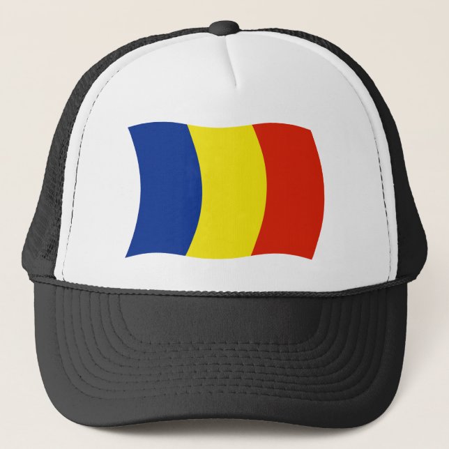 Boné Romênia Flag Hat (Frente)