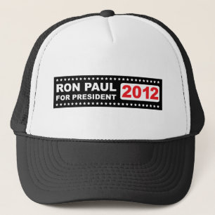 Boné Ron Paul para o presidente 2012