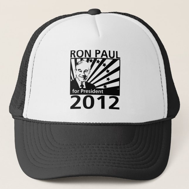 Boné Ron Paul para o presidente 2012 (Frente)