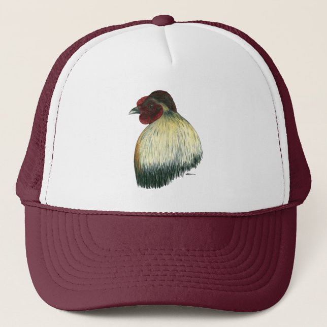 Boné Rooster Huastec Mapuche (Frente)