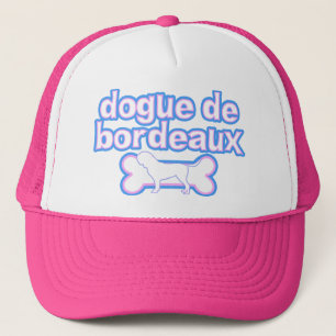 Boné Rosa & Azul Dogue de Bordéus