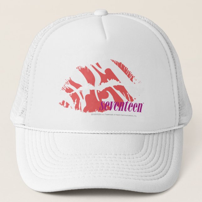 Boné Rosa da zebra (Frente)