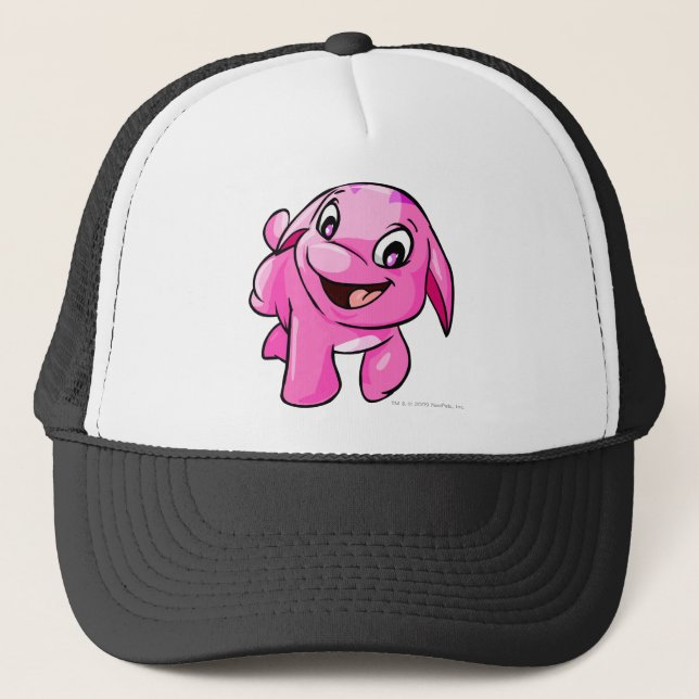 Boné Rosa de Poogle (Frente)