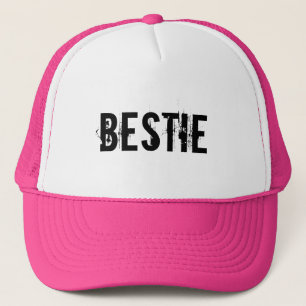 BONÉ ROSA DO CHAPÉU DO CAMIONISTA DE BESTIE