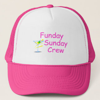 Boné Rosa do grupo de Funday domingo