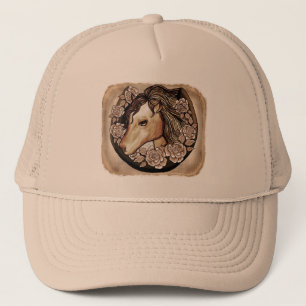 Boné Rosa Horse Hat