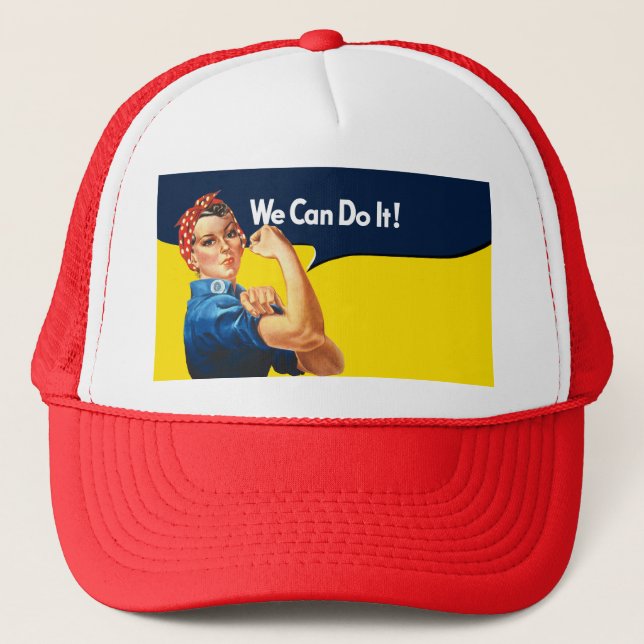 Boné Rosie The Riveter Retro Style (Frente)