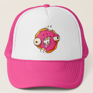 Boné Rosquinha Zombie engraçado