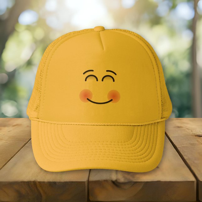 Boné Rosto Sorridente com Olhos Sorridente (Criador carregado)