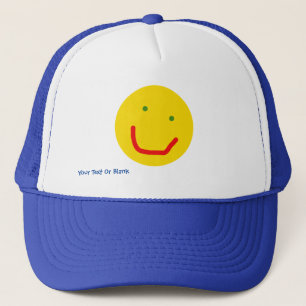 Boné Rosto Sorridente e Feliz