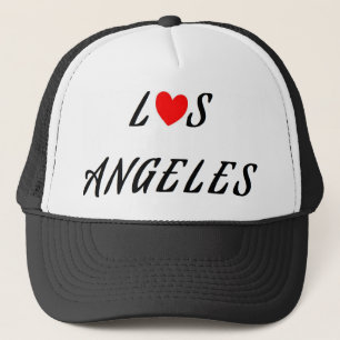 Boné Rouge coeur de Los Angeles