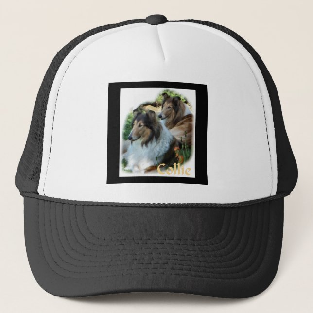 Boné Rough Collie Art Gifts (Frente)