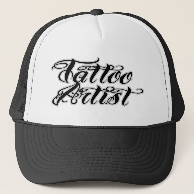 Boné Roupa da marca do artista do tatuagem (Frente)