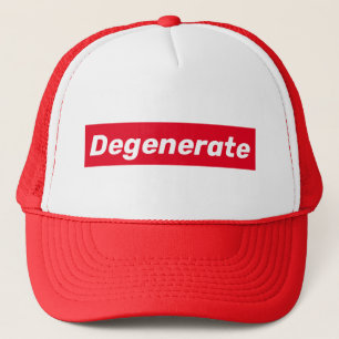 Boné Roupa de degeneração