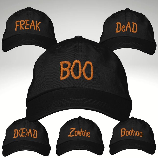 Boné Roupa de festa do Hat BOO Halloween (Criador carregado)