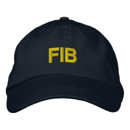 Boné Roupa engraçada para mulheres e homens FIB