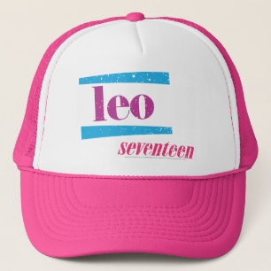Boné Roxo de Leo