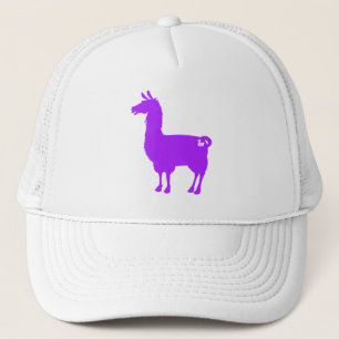 Boné roxo do lama
