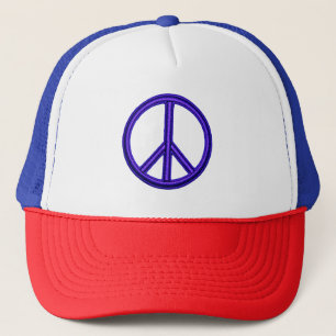 Boné Roxo - Sinal de Paz - Hat
