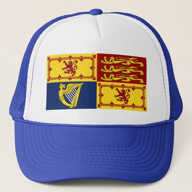 Boné Royal Standard Flag Reino Unido Inglaterra Escócia (Frente)