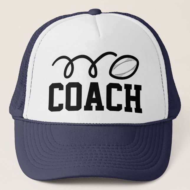 Boné Rugby player hat | coach cap (Frente)