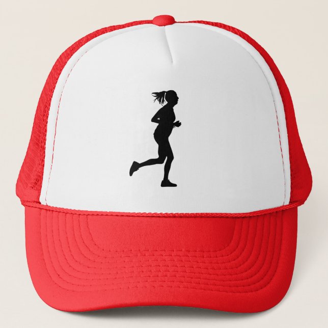 Boné Runner Girl Silhouette (Frente)