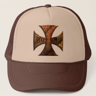 BONÉ RUST-MALT-CROSS-FLAT-001