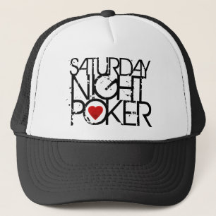 Boné Sábado à noite póquer