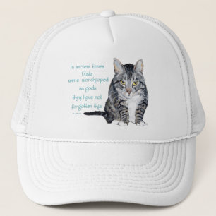 Boné Sabedoria dos Gatos - em tempos antigos, os gatos