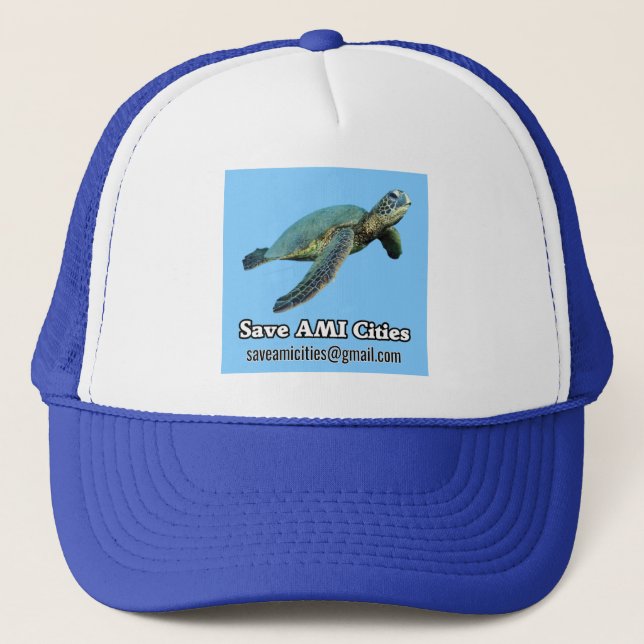Boné SAC Realistic Turtle Logo Hat (Frente)