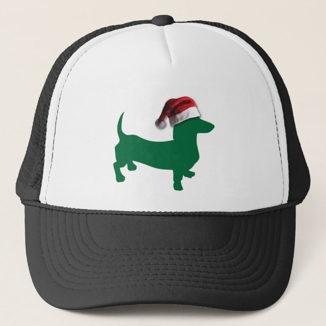 Boné Sacos de Natal com chapéus de Natal (Frente)