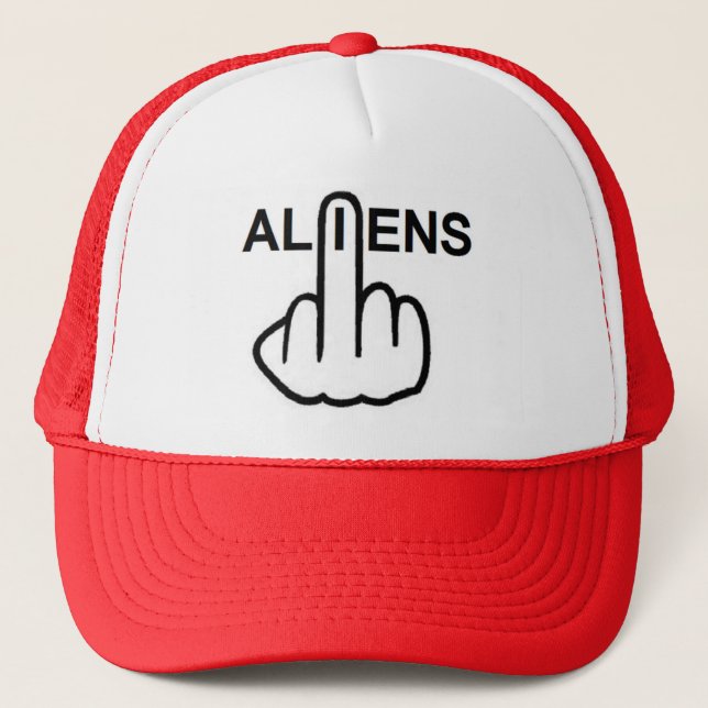 Boné Sacudir de Aliens (Frente)